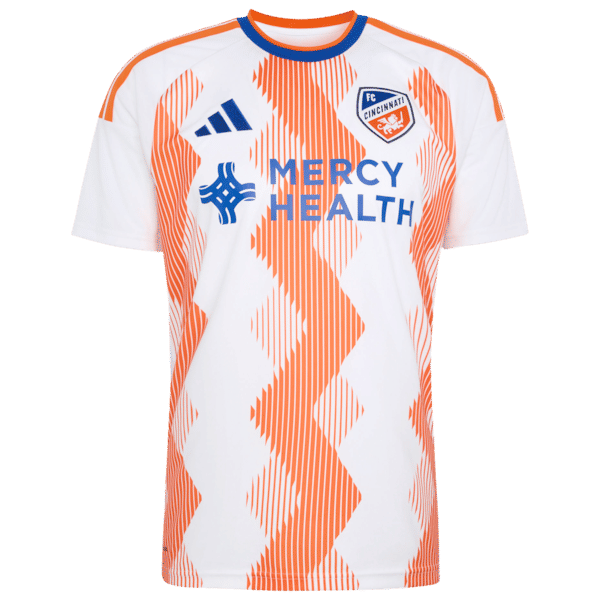 Official-Adidas Pavel Bucha FC Cincinnati 2026 The Seven Hills Kit Replica Jersey White