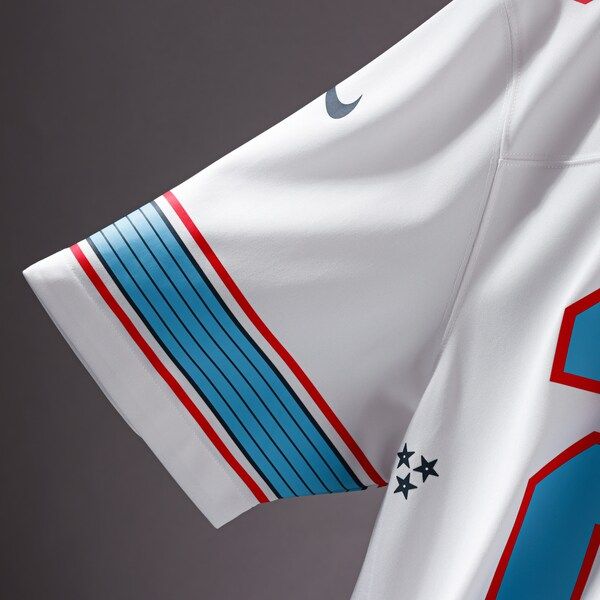 Official-nike Tennessee Titans Custom Game Jersey White