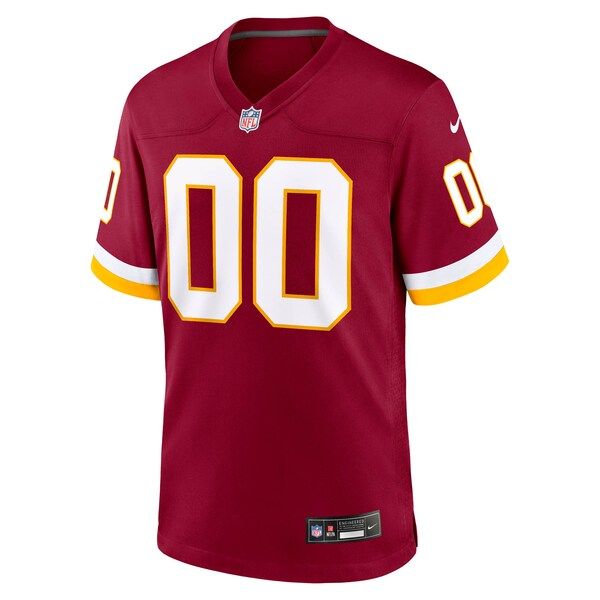Official-nike Washington Commanders Custom Game Jersey Burgundy