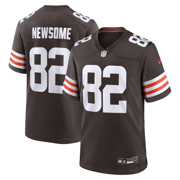 Official-Nike Ozzie Newsome Cleveland Browns Game Retired Player Jersey Brown