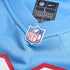 Official-nike Tennessee Titans Oilers Throwback Custom Game Jersey Light Blue
