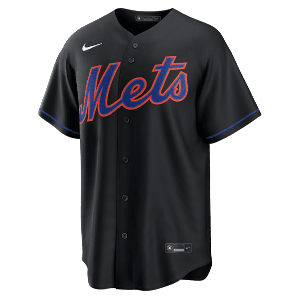 Official-Nike Juan Soto New York Mets Alternate Replica Jersey Black