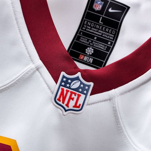 Official-nike Washington Commanders Custom Game Jersey White