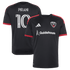 Official-Adidas Gabriel Pirani D.C. United 2026 Black-and-Red Kit Replica Jersey Black