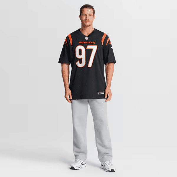 Official-Nike Dexter Lawrence II Cincinnati Bengals Game Jersey Black