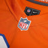 Nike John Elway Denver Broncos Mile High Collection 1977 Throwback Retired Player Game Jersey Orange