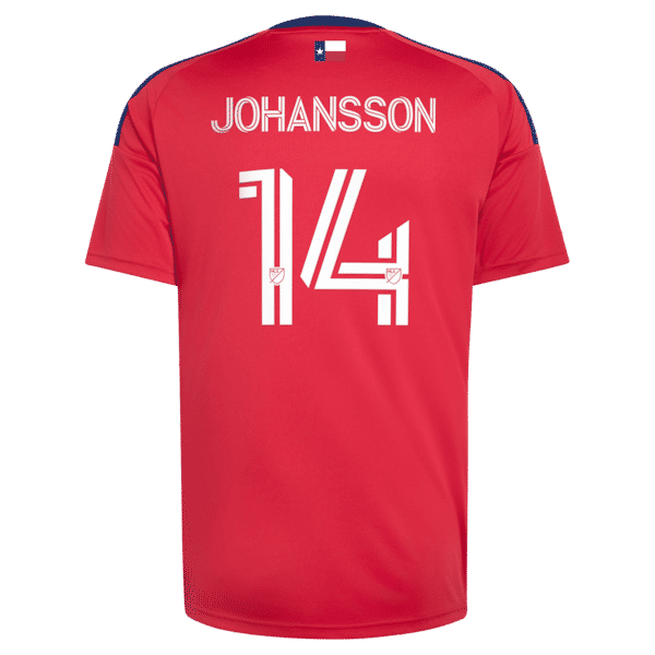 Official-Adidas Herman Johansson FC Dallas 2026 DNA Kit Replica Jersey Red