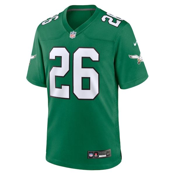 Official-nike Saquon Barkley Philadelphia Eagles Alternate Game Jersey Kelly Green