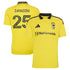Official-Adidas Sean Zawadzki Columbus Crew 2026 Crafted for Excellence Kit Replica Jersey Yellow