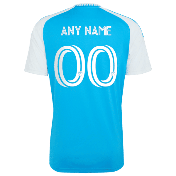 Official-Adidas Charlotte FC 2026 Carolina Kit Crowns Up Replica Custom Jersey Blue