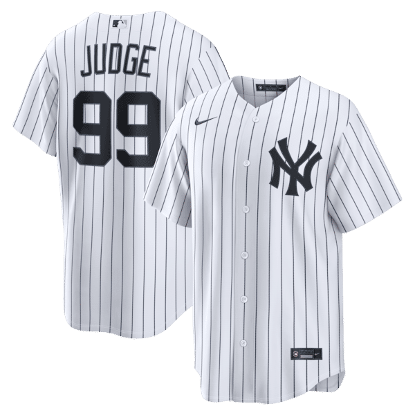 Official-Nike Aaron Judge New York Yankees Home Replica Jersey White