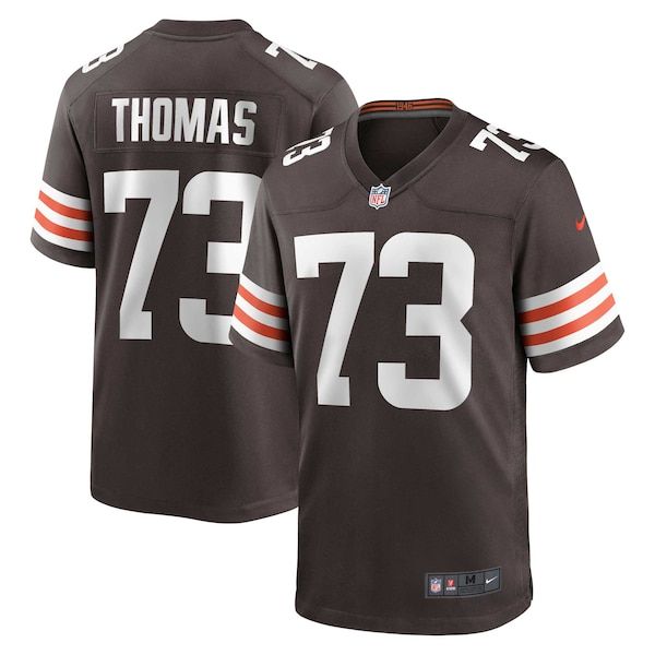 Official-Nike Joe Thomas Cleveland Browns Retired Player Game Jersey Brown