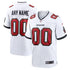 Official-nike Tampa Bay Buccaneers Custom Game Jersey White