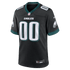 Official-nike Philadelphia Eagles Alternate Custom Game Jersey Black
