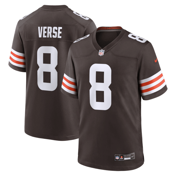 Official-Nike Jared Verse Cleveland Browns Game Jersey Brown