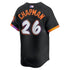 Official-Nike Matt Chapman San Francisco Giants 2025 City Connect Limited Jersey Anthracite