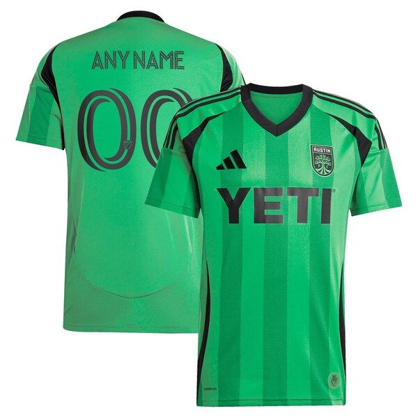 Official-Adidas Austin FC 2025 The Heartbeat Kit Custom Replica Jersey Green