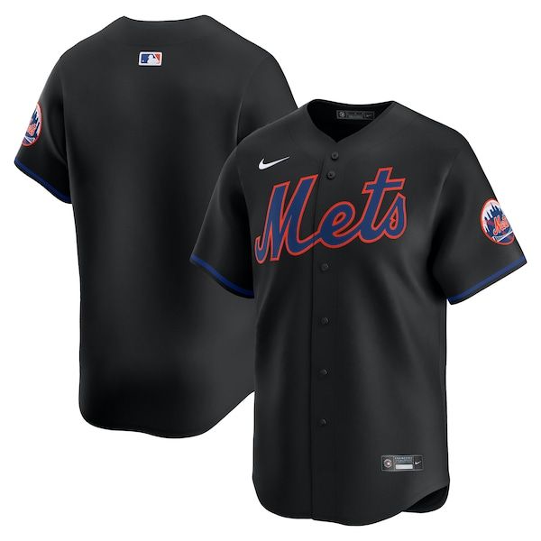 Official-Nike Juan Soto New York Mets Alternate Limited Jersey Black