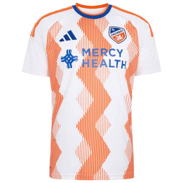 Official-Adidas Evander Da Silva Ferreira FC Cincinnati 2026 The Seven Hills Kit Replica Jersey White