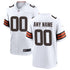 Official-Nike Custom Cleveland Browns Game Jersey White