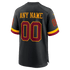 Official-nike Washington Commanders Hail Raiser Alternate Custom Game Jersey Black
