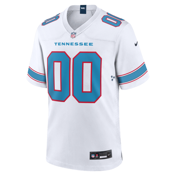 Official-nike Tennessee Titans Custom Game Jersey White