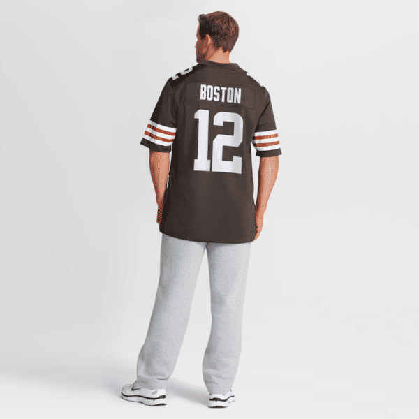 Official-Nike Denzel Boston Cleveland Browns Game Jersey Brown