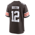 Official-Nike Denzel Boston Cleveland Browns Game Jersey Brown