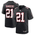 Official-Nike Deion Sanders Atlanta Falcons Alternate Game Jersey Black