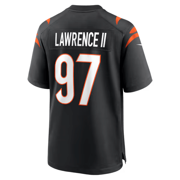 Official-Nike Dexter Lawrence II Cincinnati Bengals Game Jersey Black