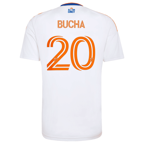 Official-Adidas Pavel Bucha FC Cincinnati 2026 The Seven Hills Kit Replica Jersey White