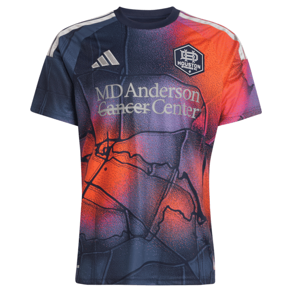 Official-Adidas Jack McGlynn Houston Dynamo FC 2026 Mission Control Replica Jersey Blue