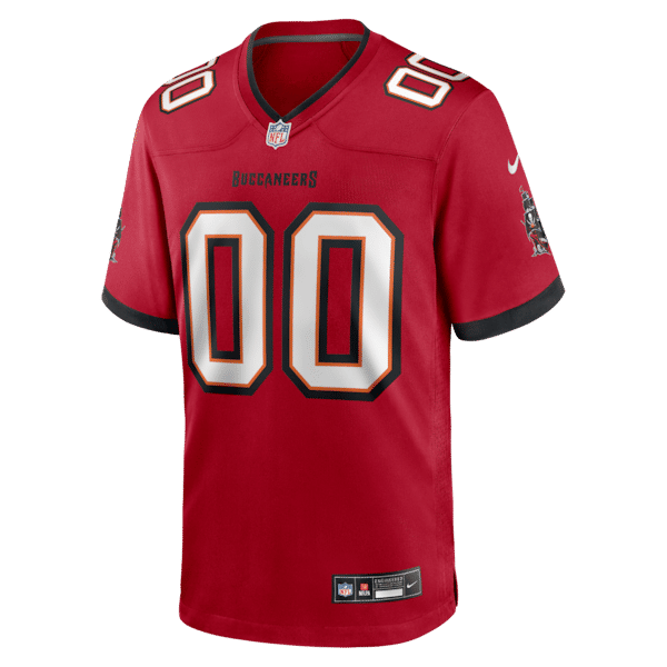Official-nike Tampa Bay Buccaneers Custom Game Jersey Red