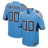 Official-nike Tennessee Titans Alternate Custom Game Jersey Light Blue