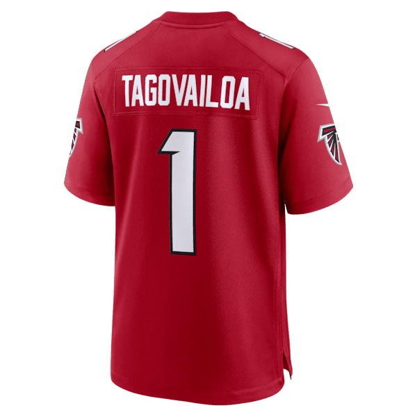 Official-Nike Tua Tagovailoa Atlanta Falcons Game Jersey Red