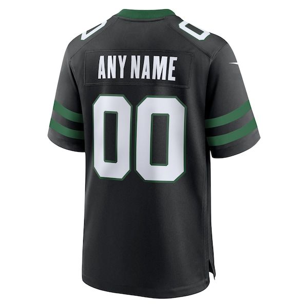 Official-nike New York Jets Alternate Custom Game Jersey Legacy Black