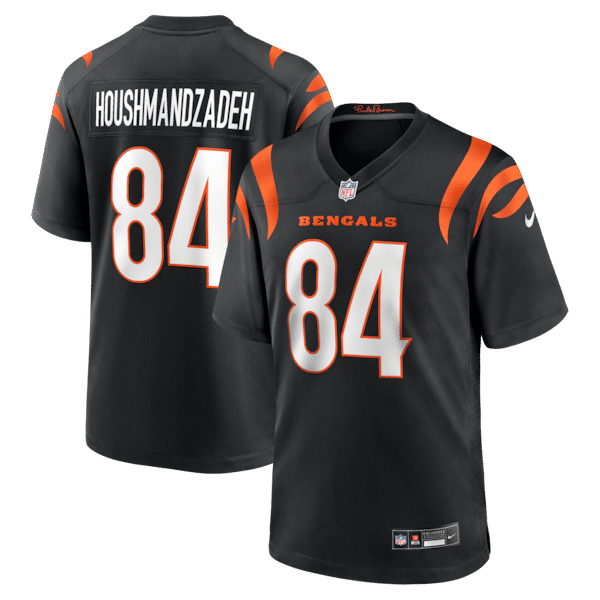 Official-Nike T. J. Houshmandzadeh Cincinnati Bengals Team Retired Player Game Jersey Black