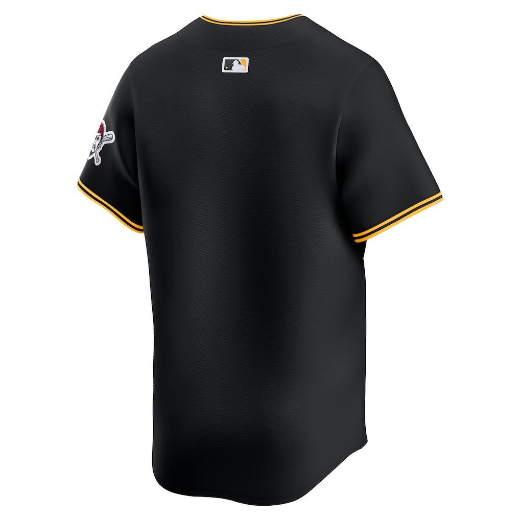 Official-Nike Paul Skenes Pittsburgh Pirates Alternate Limited Jersey Black