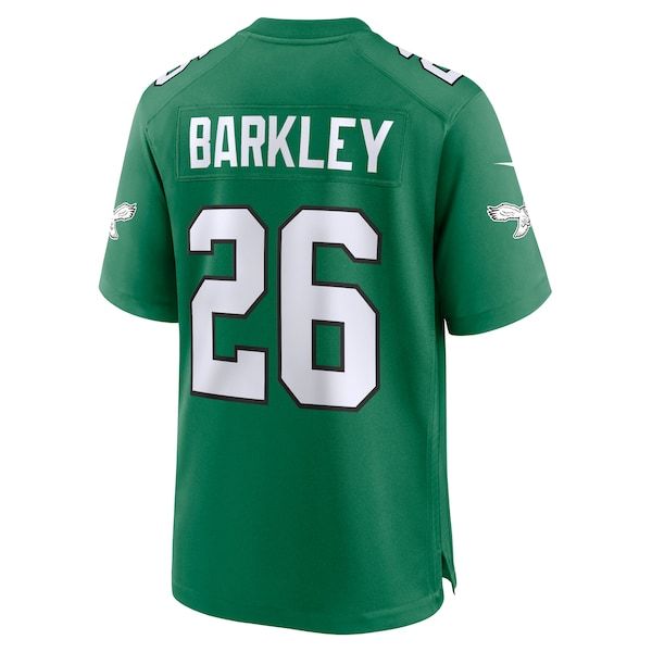 Official-nike Saquon Barkley Philadelphia Eagles Alternate Game Jersey Kelly Green