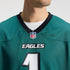Official-nike Philadelphia Eagles Custom Game Jersey Midnight Green