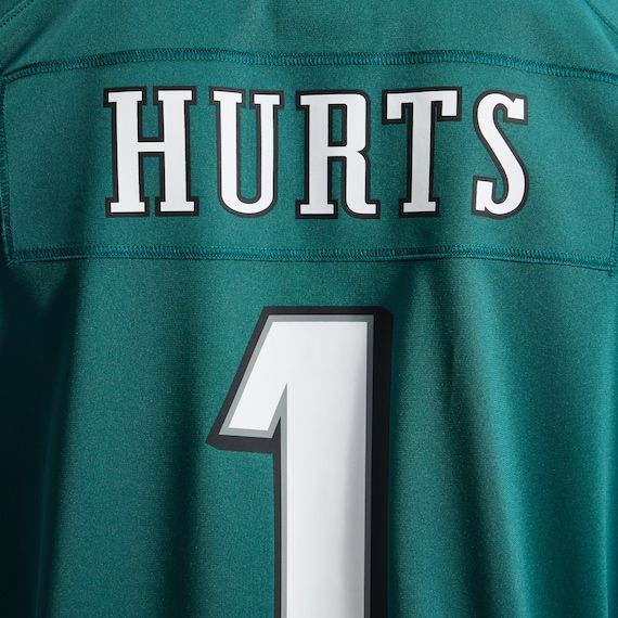 Official-nike Philadelphia Eagles Custom Game Jersey Midnight Green