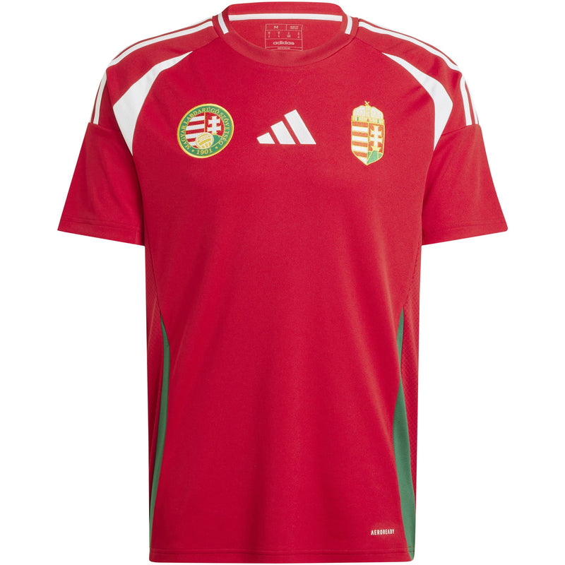 Hungary adidas Home Shirt 2024/25 Custom Jersey - Red