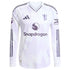 Cristiano Ronaldo Manchester United Official-Adidas 2025/26 Away Long Sleeve Player Jersey - White