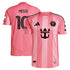 Puma Lionel Messi Inter Miami jersey 2025 in pink with black logos and number 10 on back