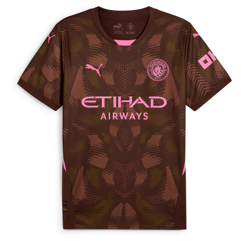 Manchester City Puma Goalkeeper 2024/25 Custom Jersey - Brown