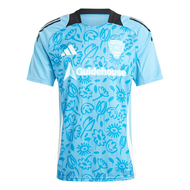 D.C. United adidas 2024 One Planet Pre-Match Top - Blue