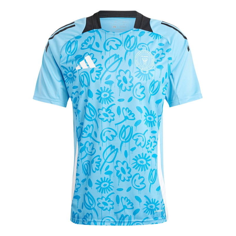 Inter Miami CF adidas 2024 One Planet Pre-Match Top - Blue