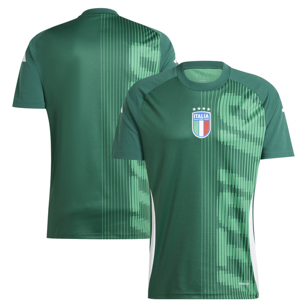 Italy National Team adidas 2024 Pre-Match Top - Green