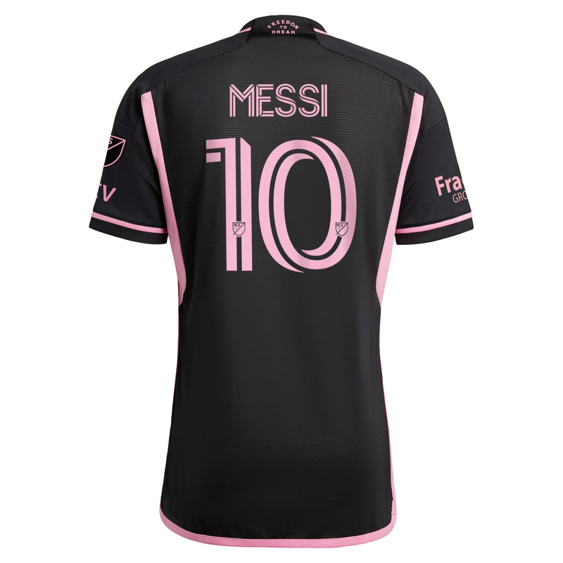 Lionel Messi Inter Miami CF adidas 2024 La Noche Player Jersey - Black
