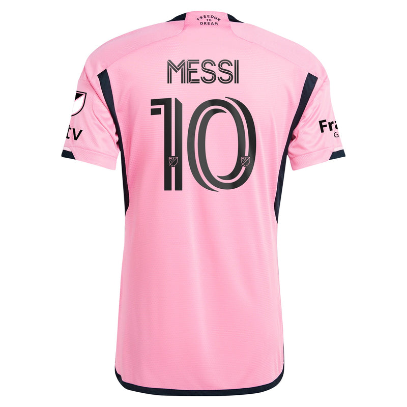 Lionel Messi Inter Miami CF adidas 2024 2getherness 2024 2getherness Authentic Player Jersey - Pink